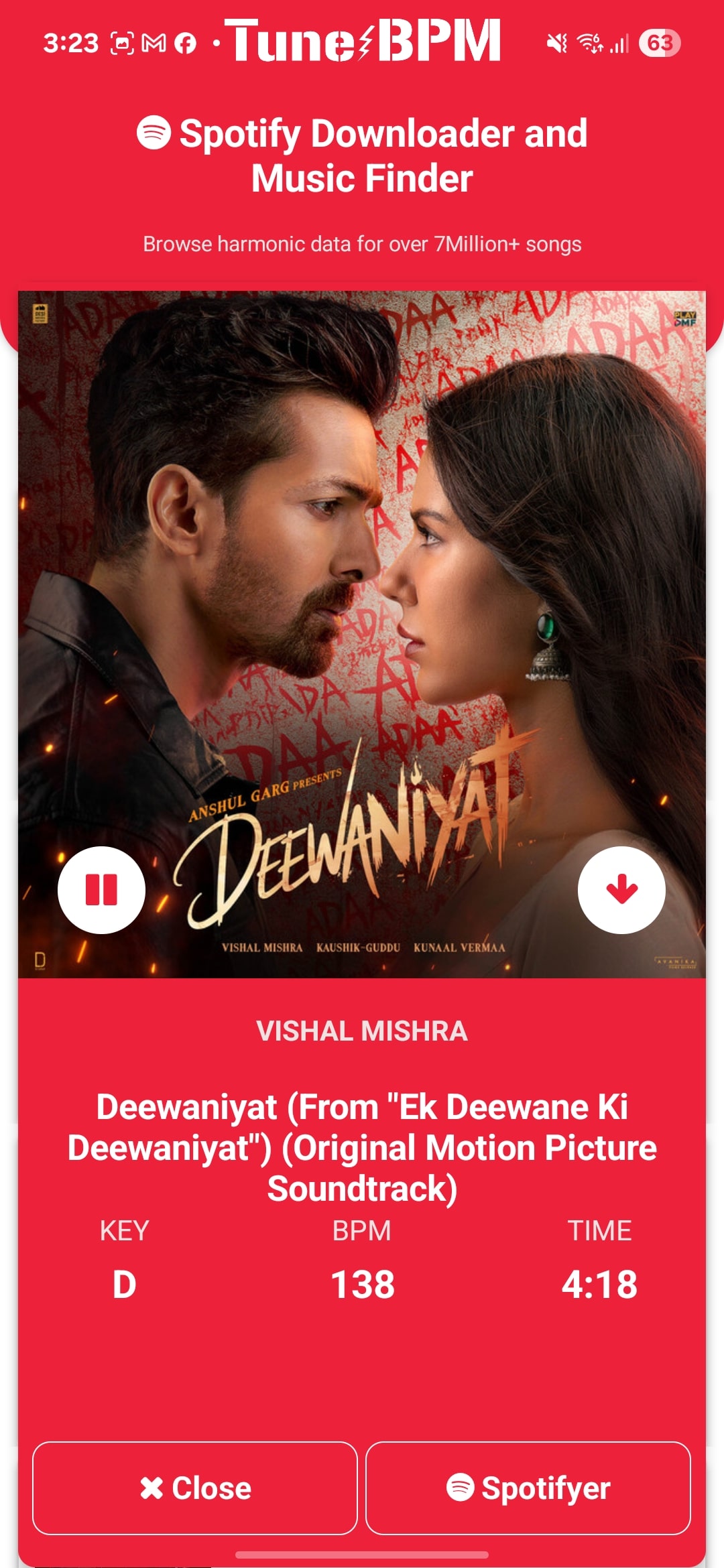 Spotify Downloader Android App TuneBPM